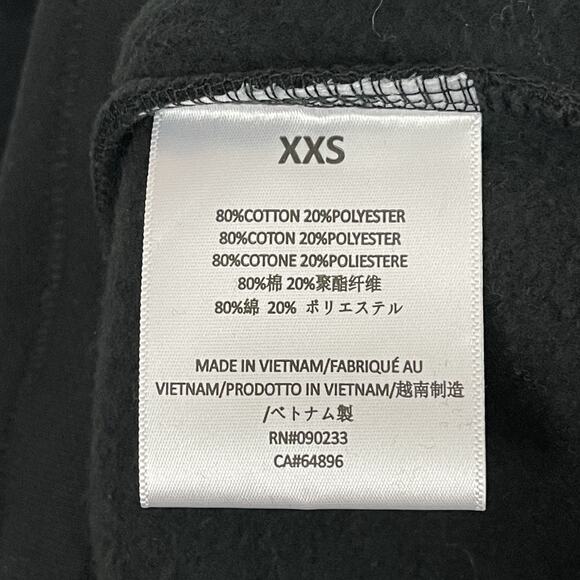 Fear of God Essentials Sweatshirt Mens XXS Black Pullover Stretch Limo Neck - Picture 11 of 13